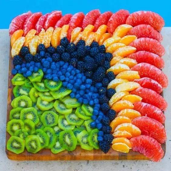 一盘水果，一片心意